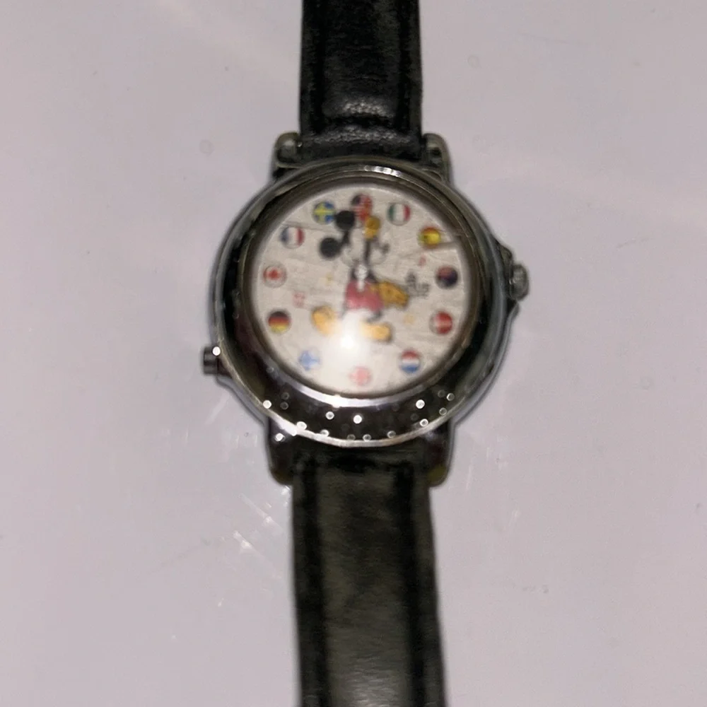 Musical Lorus Mickey Mouse World Flag Watch